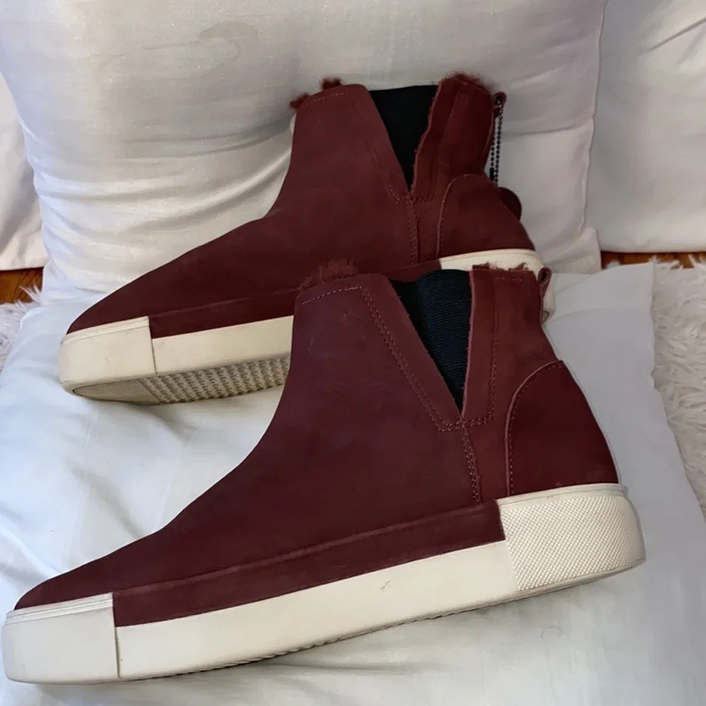 J/Slides Waterproof Rust Boots size 10